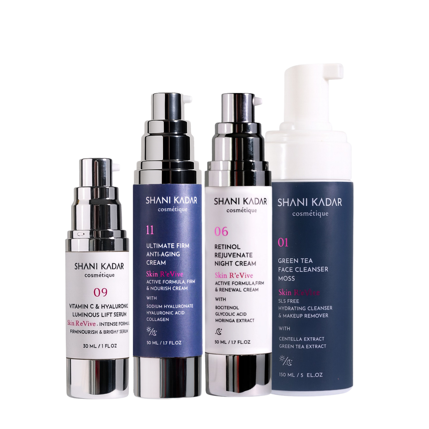 נֵצַח – ערכה לשגרה מאזנת לעור שמן ומעורב | Daily Balance Ritual for Oily & Combination Skin