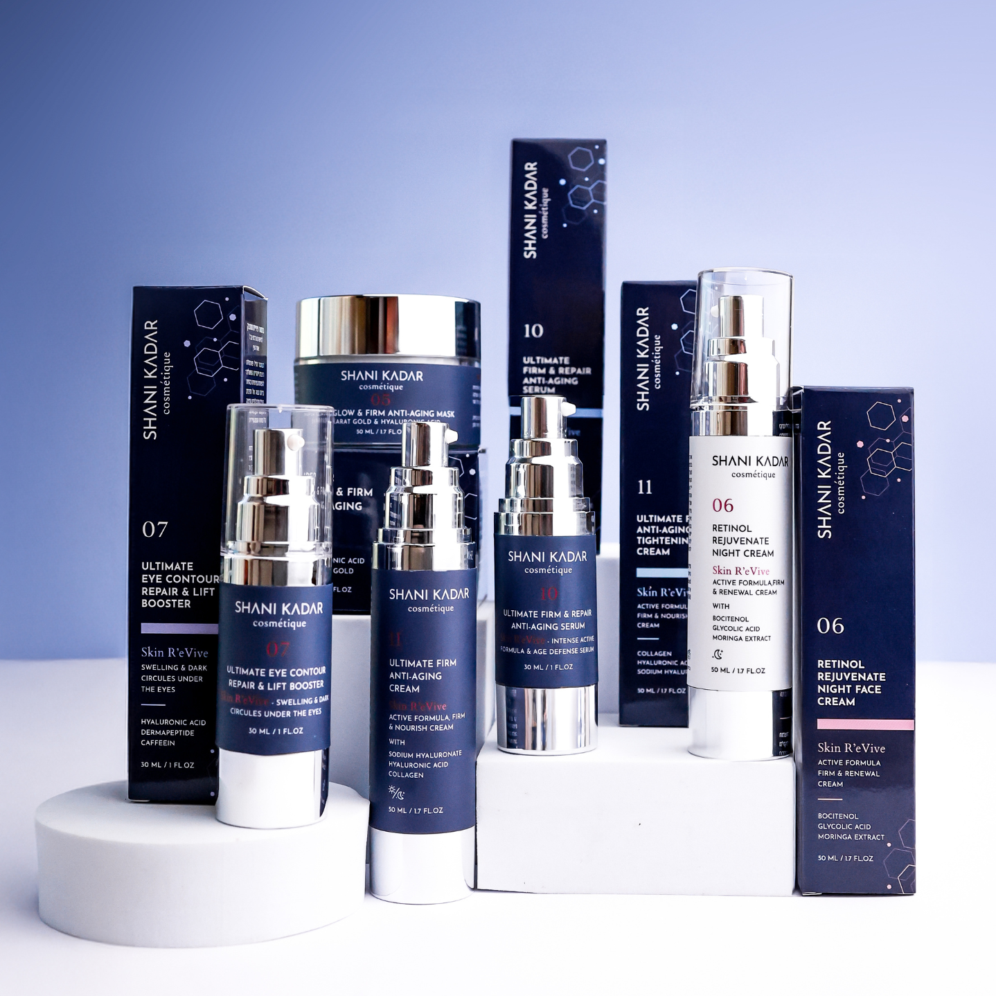 מַלְכוּת - ערכת אנטיאייג'ינג פעילה לחידוש, מיצוק וזוהר טבעי / Rejuvenation & Firming Ritual Set