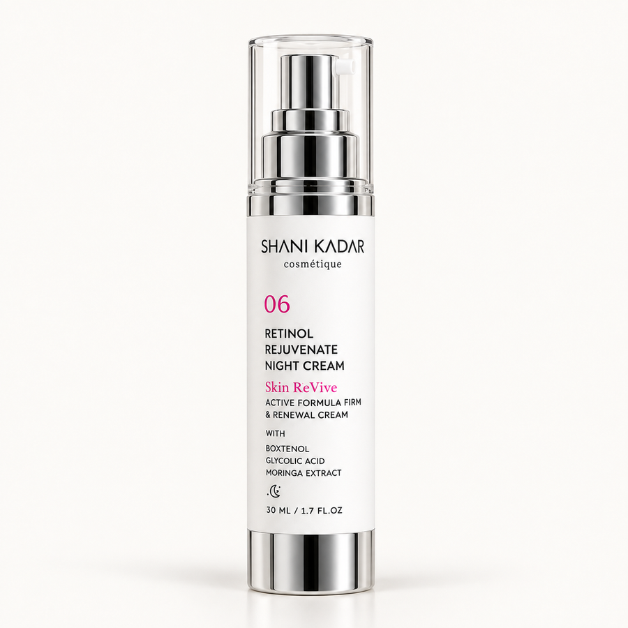קרם לילה רטינול לחידוש והפחתת קמטים – Retinol Night Cream