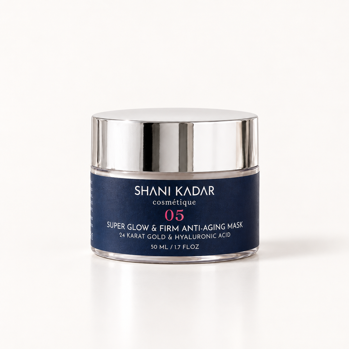 מסכת זהב וחומצה היאלורונית למיצוק וזוהר – 24K Gold Lift Mask