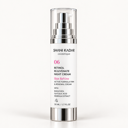 קרם לילה רטינול לחידוש והפחתת קמטים – Retinol Night Cream