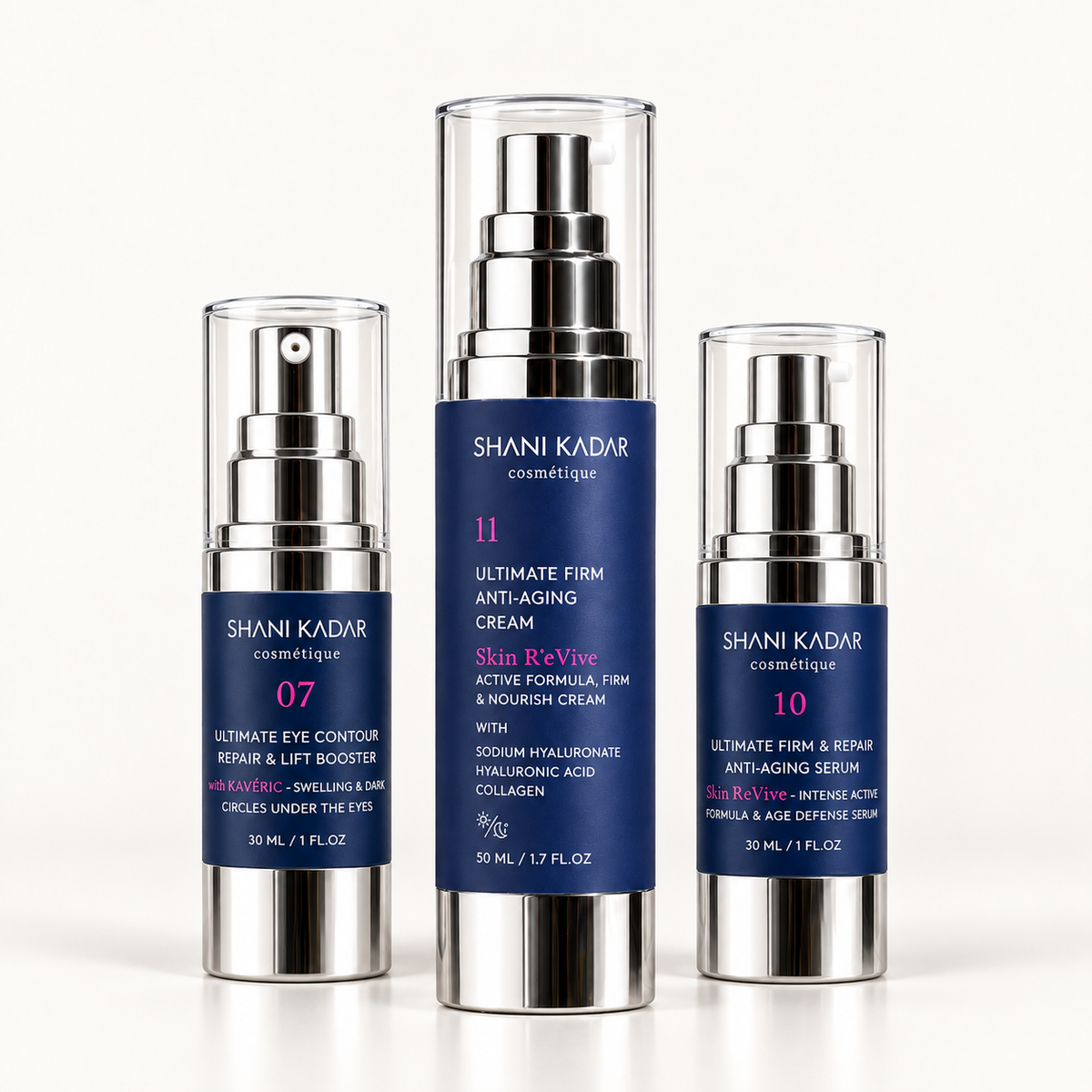 ערכת אנטי אייג'ינג למיצוק וחידוש העור – Firm & Renew Set